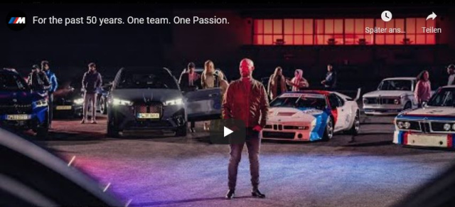 WE ARE M: Video zum 50sten Geburtstag von BMW M