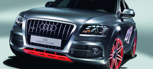 Audi zeigt Q5 custom concept am Wörthersee : Audi Tuning: Q5 mit 21 Zoll Felgen und 408 PS