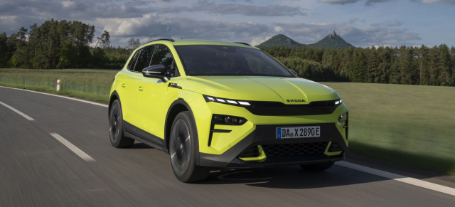 Mit 340 PS, Allradantrieb und sportlichem Setup zeigt der Skoda Elroq RS, wie E-Mobilität heute Fahrspaß und Alltagstauglichkeit vereint.: 2025 Skoda Elroq RS im Fahrbericht: Elektrisch, schnell und familientauglich