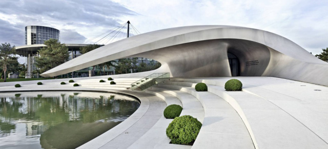 Porsche-Pavillon in der Autostadt Wolfsburg eröffnet: 