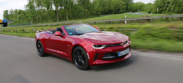 2018er Chevrolet Camaro 2,0 Liter Motor im Fahrbericht: Echtes US-Car mit Opel-Motor? Wir waren im Camaro mit dem Vierzylinder unterwegs