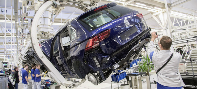 Erfolgsgeschichte seit 2007: Produktionsjubiläum für den VW Tiguan