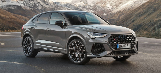 Sondermodell zum 10. Geburtstag: Audi RS Q3 als „Edition 10 Years“