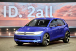 Preiswerter 25.000 € E-Volkswagen kommt eher: VW ID.2 soll schon Ende 2024 vorgestellt werden
