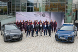Neue Dienstwagen für den FC Bayern München: Diese Audi fahren die Bayern-Fussball-Profis ab sofort