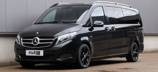 Überzeugende Einstellung: H&R Gewindefahrwerk für die Mercedes V-Klasse ( Typ W447 ab 2014)