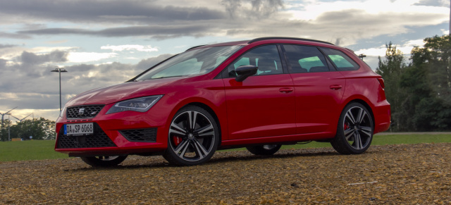 Neu ab Modelljahr 2016 - der Seat Leon Cupra 290: Bis zu 290 PS - Mehr Power für den Cupra