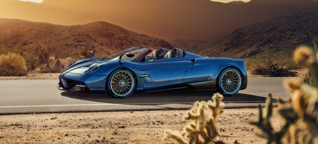 Genf 2017 - AMG-V12 mit 764-PS für den Pagani Huayra Roadster: German-Performance-Power INSIDE: Der neue Pagani-Roadster