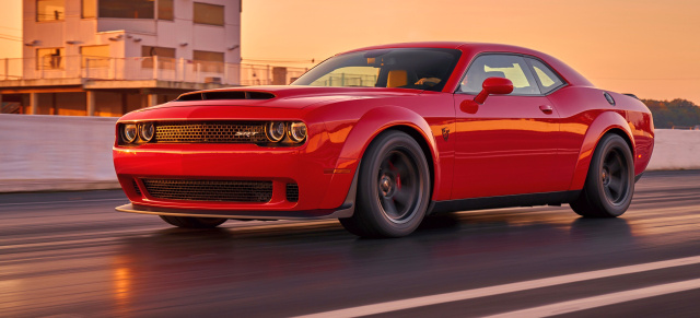 VIDEO: New York Auto Show 2017: From Hell, der Dodge Demon!  Der Über-Challenger mit 852 PS ab Werk