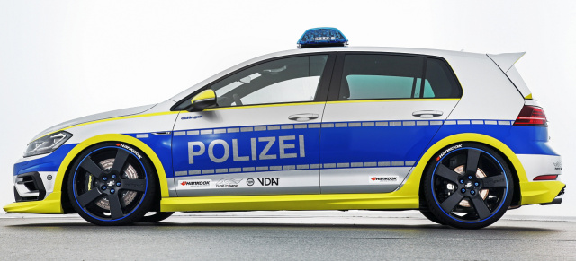 Polizeiwagen auf 20-Zoll-Rädern:  Neues „TUNE IT! SAFE!“-Projektfahrzeug auf der ESSEN MOTOR SHOW 