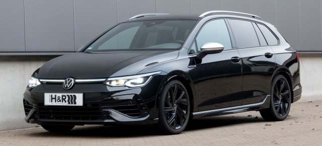 No Limits: H&R Fahrwerksupgrade für den VW Golf 8 R Variant (ab 2020)
