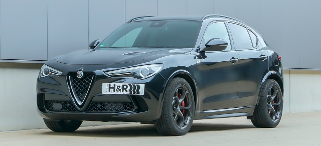 The Italien Job: H&R Sportfedern für den Alfa Romeo Stelvio