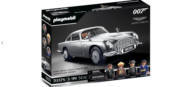 James Bond Aston Martin DB5 von PLAYMOBIL: 2. Adventstürchen im VAU-MAX-Weihnachtskalender 2021