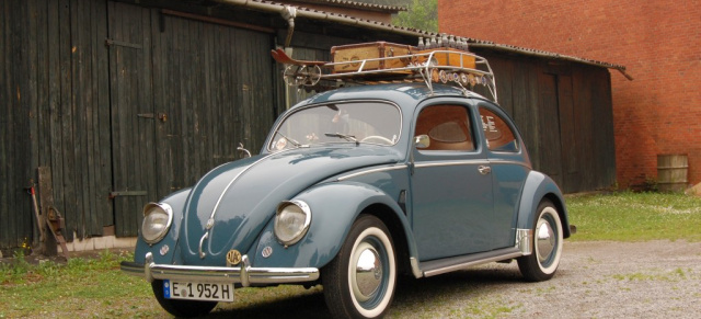 VW Käfer: Die Rheumaklappe: VW Brezelkäfer Baujahr 1952