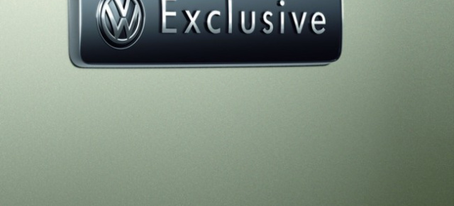 Aus Volkswagen "Individual wird Volkswagen Exclusive: 