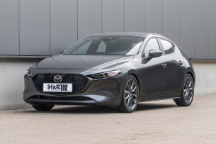 Qualität, die begeistert: Der Mazda 3 mit H&R Tieferlegungsfedern (ab 2019)