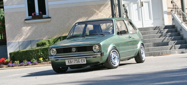 Es war einmal - Golf 1 16V Retro-Style Tuning: Made in 1978, wiedergeboren in 2009