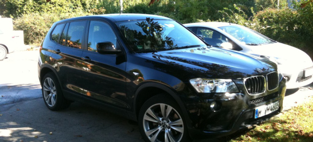 Der neue BMW X3 ohne Tarnung plus Innenraumbilder: VAU-MAX.de-User lädt Bilder des neuen X3 hoch