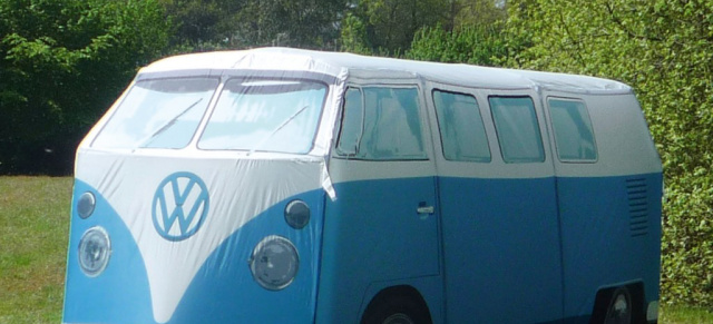 VW T1 Bulli als Zelt: Der etwas andere Camping-Bus