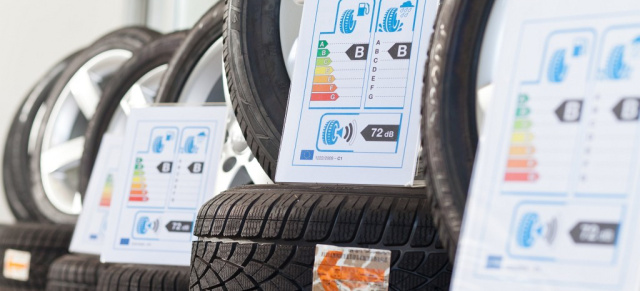 Ab 1.November: EU-Reifenlabel : Neuer Aufkleber informiert Autofahrer über die Qualitäten des Reifens