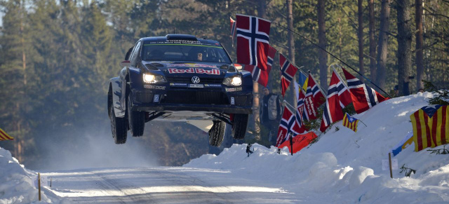 Dramatisches Finale in Schweden: Volkswagen Fahrer Ogier siegt vor Neuville und Mikkelsen