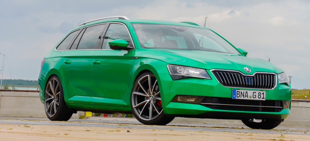 Erstes Tuning für den neuen 2016er Skoda Superb RS: RS - Richtig Superb gemacht