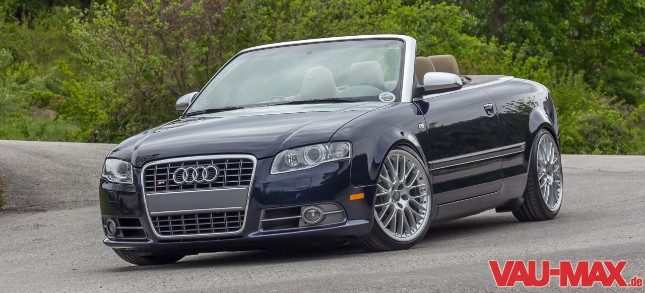 Nach Vier kommt Drei Hello sunshine! Audi A4 Cabrio als zeitloser Cruiser Tuning VAUMAX