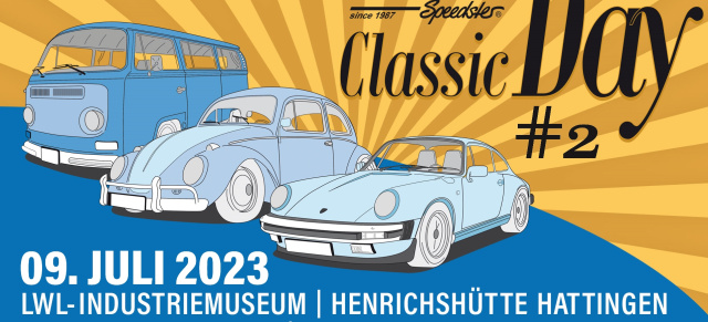 2. Hoffmann Speedster Classic Day 2023, 9. Juli, Hattingen: Informationen für Aussteller & Sponsoren