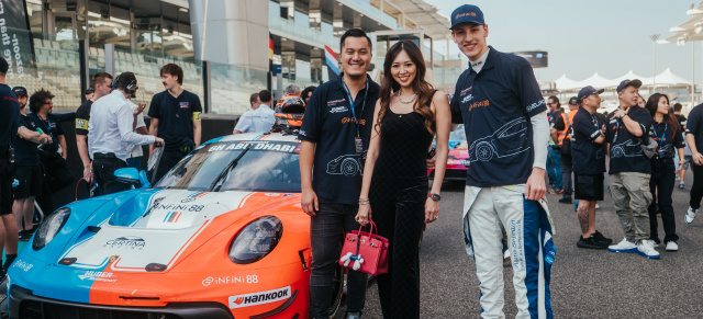 Finn Gehrsitz startet fulminant in die neue Saison: Kein Glück, aber tolle Leistung bei den 6H Abu Dhabi