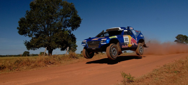 Rallye dos Sertões 2008; Race-Touareg siegt gleich doppelt!: Volkswagen gelingt mit Giniel de Villiers und Mark Miller Doppelsieg in Brasilien