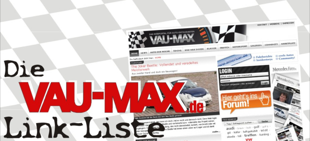 Die VAU-MAX.de Linkliste - Hier kann euer Link stehen!: Von den Fans, für die Fans: Alle Foren, Club-Seiten und Fan-Seiten im Überblick!
