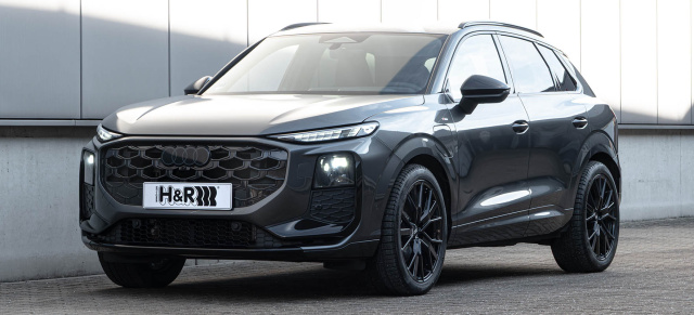 Das Allround-Talent kann mehr: Der neue Audi Q3 mit H&R Tieferlegungsfedern (inkl. Sportback, Typ FJ, ab 2025)