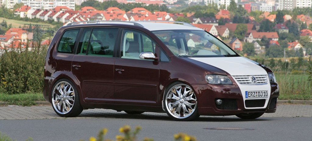 Facelift auf eigene Faust – VW Touran Tuning Total: So viel