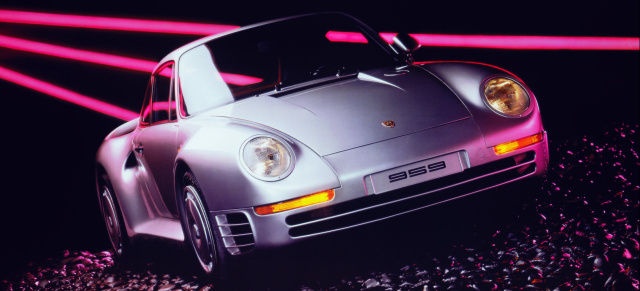 Geburtstagsfeier auf der Techno-Classica 2015: 30 Jahre Porsche 959 