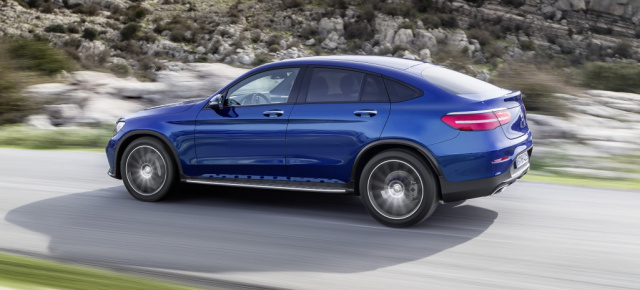 Die Modelloffensive von Mercedes-Benz geht weiter: Hier ist das neue Mercedes-Benz GLC Coupé (2016)