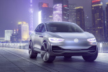 Auto Shanghai 2017: VW zeigt Studie des dritten Mitglieds der I.D.-Familie: Weltpremiere des elektrisch angetriebenen I.D. CROZZ von Volkswagen