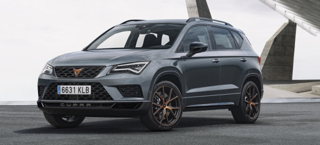 Bestellfreigabe! : Der Seat Cupra Ateca kann bestellt werden