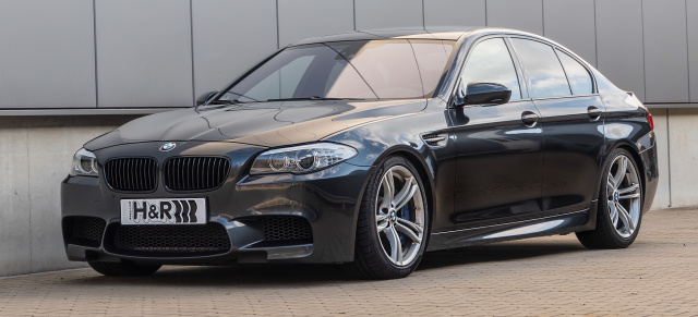 M People:: H&R Gewindefedern für den BMW M5 (F10)