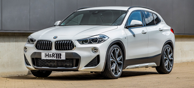 Perfekter Einstieg: H&R Sportfedern für den neuen BMW X2