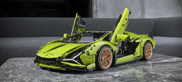 Lamborghini Sián FKP 37 aus 3.696 Lego-Steinen gebaut: Der Lego-Lambo ist da (Lego 42115)