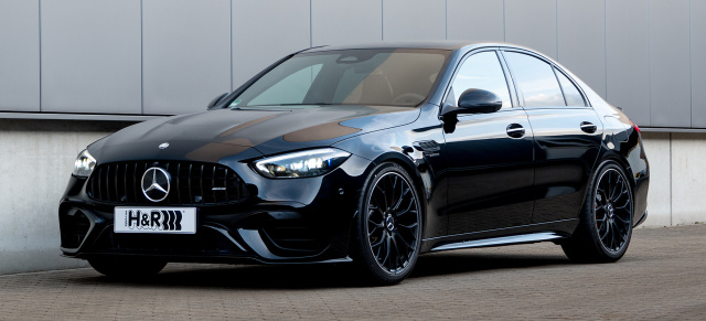 Etwas mehr geht immer: H&R Sportfedern für Mercedes AMG C 63S E-Performance (W206 ab 2023)