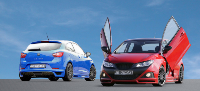 Seat Tuning: Ibiza-Total : JE Design schiebt getunten 3-Türer nach