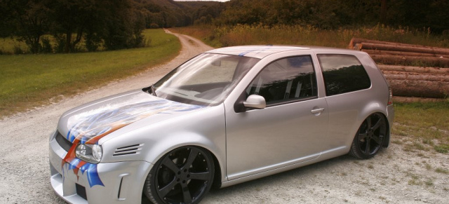 Silver Surfer de Luxe: Golf 4 TDI Tuning: 2001er Golf 4 TDI macht auf dicke Luft