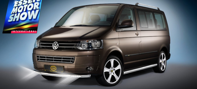 Weltpremiere auf der Essen Motor Show: VW Bus T5 Veredelungskonzept von Cobra : 