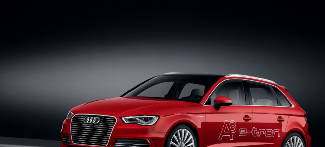 Seriennah: Audi A3 e-tron : Die Hybridversion des neuen A3 Sportback bringt es auf 204 PS
