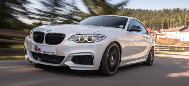NEU: KW-xDrive-Fahrwerk: KW Gewindefahrwerke auch fürs 2er Coupé mit Allrad