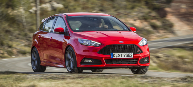 2,0-Liter-TDCi-Turbo-Dieselmotor erfreut sich großer Beliebtheit: Ford Focus ST Nachfrage verdoppelt sich 