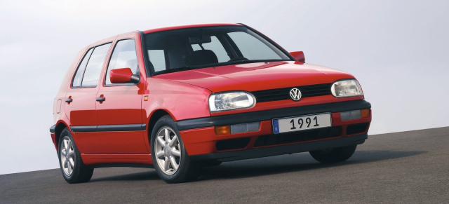 30 Jahre VW Golf 3: Nun auch mit H-Kennzeichen - 3. Generation Golf