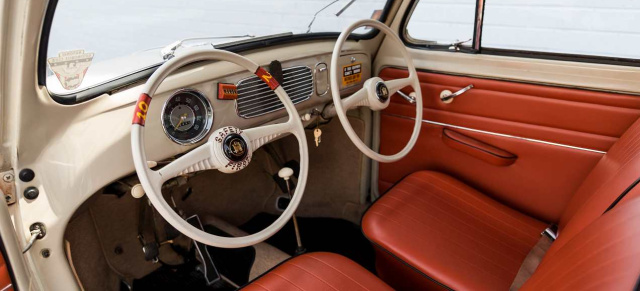 Doppelt lenkt besser: Täuschungsmanöver: 1955er Volkswagen Fahrschul-Käfer