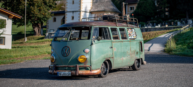 Langstreckentauglich: Tieffliegender 1965er VW T1 meistert Wörtherseetour mit Bravour